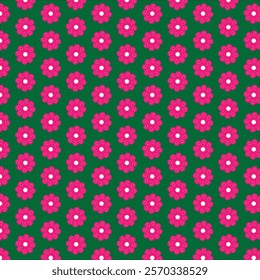 shamless pink flower pattern design