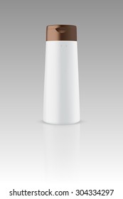 Shampoo Bottle or Bottle with liquid soap,Vector illustration, Eps 10
