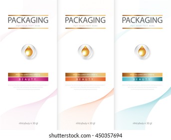Shampoo bottle template design vector illustration.
