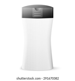 Shampoo bottle template for your design, excellent vector illustration, EPS 10