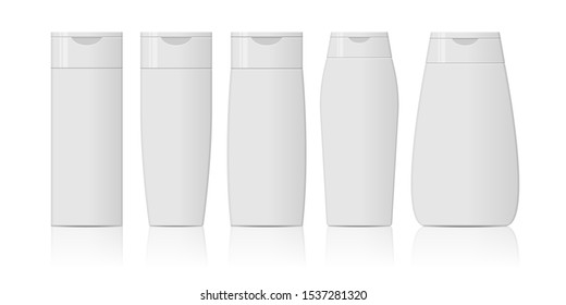 Shampoo bottle vector design illustration isolated on white background