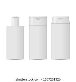 Shampoo bottle vector design illustration isolated on white background