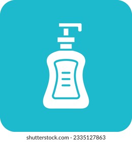 Shampoo Bottle vector icon. Can be used for printing, mobile and web applications.