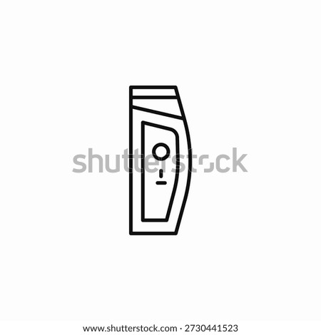 shampoo conditioner bottle icon sign vector
