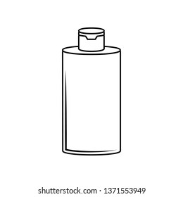 shampoo container icon. Element of Beauty salon for mobile concept and web apps icon. Outline, thin line icon for website design and development, app development