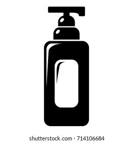Shampoo dispenser icon . Simple illustration of shampoo dispenser vector icon for web design isolated on white background