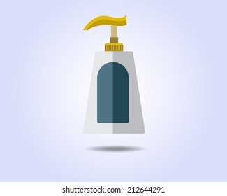 Shampoo Dispenser Pump Plastic Bottle