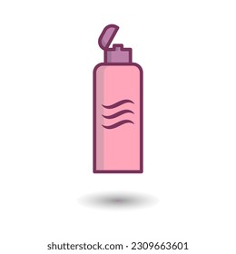 Shampoo free vector icon on trendy design