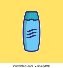 Shampoo free vector icon on trendy design
