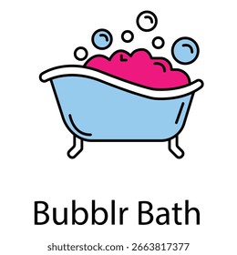 Conjunto de iconos de Vector de baño de burbujas de cabello de champú