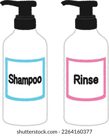 Shampoo is a hair cleanser that is used to wash away dirt from the hair and scalp. A rinse coats the surface of the hair to prevent it from becoming dry after washing.