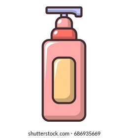 Shampoo icon. Cartoon illustration of shampoo vector icon for web design