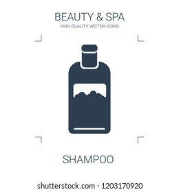 shampoo icon. high quality filled shampoo icon on white background. from beauty collection flat trendy vector shampoo symbol. use for web and mobile