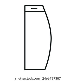 Línea de iconos de champú Plantillas de diseño de Vector simples y modernas