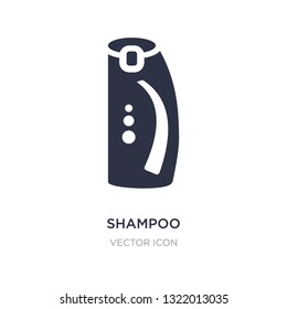shampoo icon on white background. Simple element illustration from Beauty concept. shampoo sign icon symbol design.