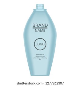 Shampoo icon. Realistic illustration of shampoo vector icon for web design