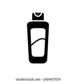 Shampoo icon solid style vector