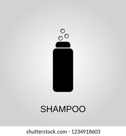 Shampoo icon. Shampoo symbol. Flat design. Stock - Vector illustration