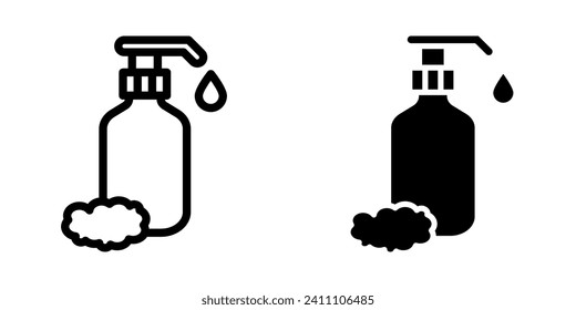 shampoo Icon. symbol for mobile concept and web design. vector illustration