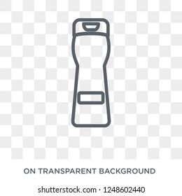 Shampoo icon. Trendy flat vector Shampoo icon on transparent background from Cleaning collection. High quality filled Shampoo symbol use for web and mobile