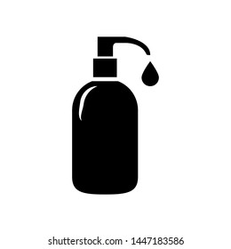 Shampoo icon vector design template