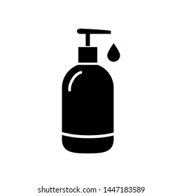 Shampoo icon vector design template