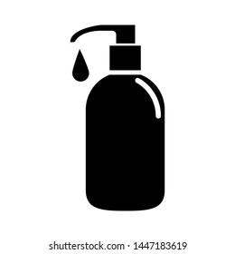 Shampoo icon vector design template