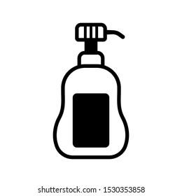 shampoo icon vector design template