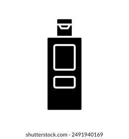 Plantillas de diseño de Vector de iconos de champú simples y modernas