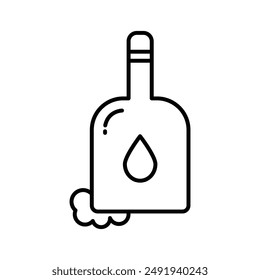 Plantillas de diseño de Vector de iconos de champú simples y modernas