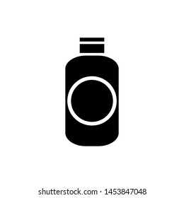 shampoo icon vector flat design