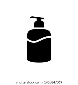 shampoo icon vector flat design