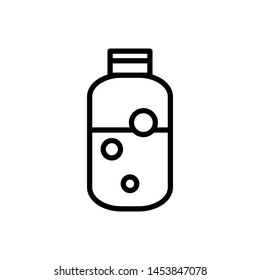 shampoo icon vector flat design