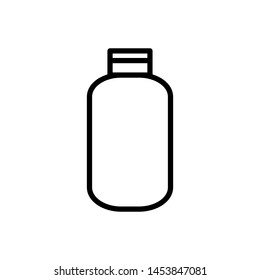 shampoo icon vector flat design