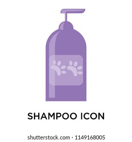 Shampoo icon vector isolated on white background for your web and mobile app design, Shampoo logo concept