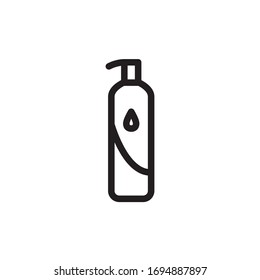 Shampoo-Symbol-Vektorillustration-Vorlage