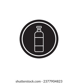 shampoo icon vector template illustration logo design