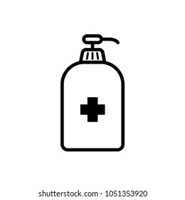 Shampoo icon, wash