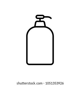 Shampoo icon, wash