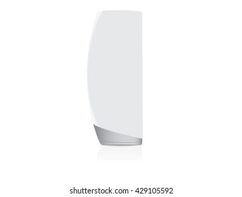 shampoo jar for your design Vector EPS 10 Mock up