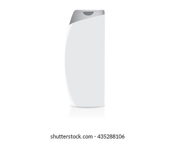 shampoo jar for your design Vector EPS 10 Mock up
