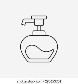 shampoo line icon