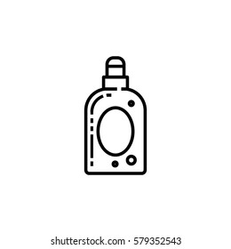 Shampoo line icon