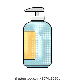 shampoo for mascots in plastic bottle