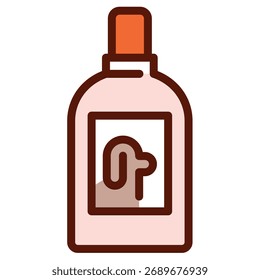 Shampoo Modern Vector Icon – Minimal Illustration Symbol Template for Web Mobile App UI Design