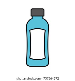 shampoo plastic bottle lotion or shower gel template design