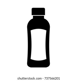 shampoo plastic bottle lotion or shower gel template design