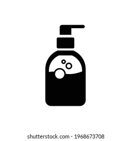 Shampoo Or Soap Liquid Icon Vector