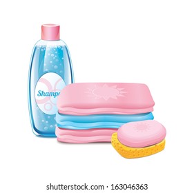 Shampoo Soap Towel