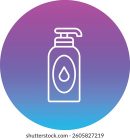 Shampoo vector icon. Can be used for printing, mobile and web applications.